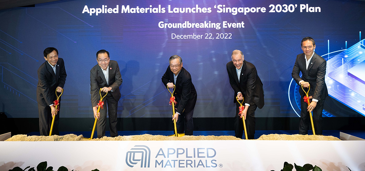 Applied Materials Launches ‘Singapore 2030’ Plan to Expand its Operations and Innovation Capabilities