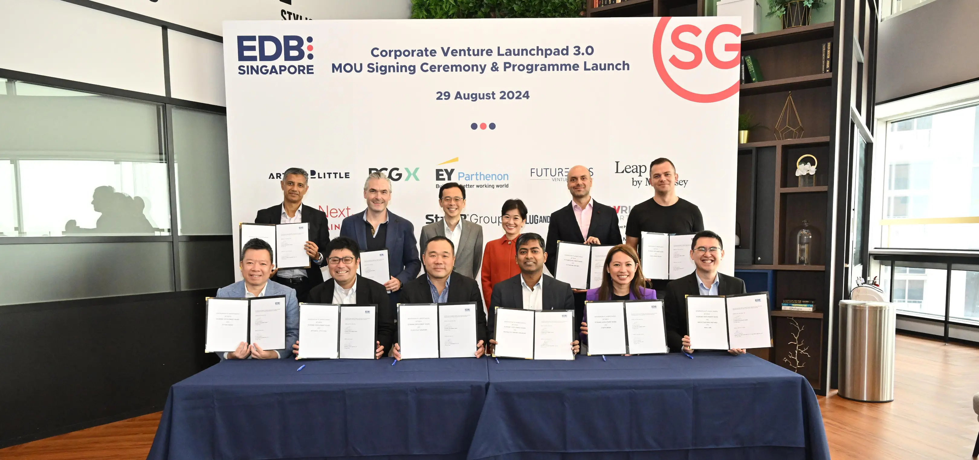 EDB commits additional funding of S$32 million; facilitates partnerships with startups