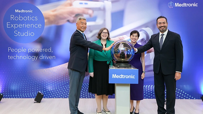 Medtronic expands investment in Asia with the launch of its first Robotics Experience Studio in SEA