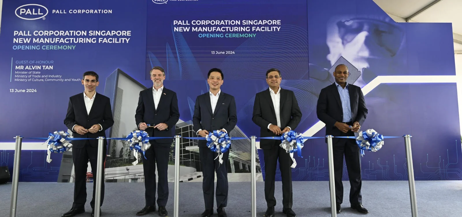 Pall Corporation opens US$150 million manufacturing facility in Singapore to support global semiconductor demand