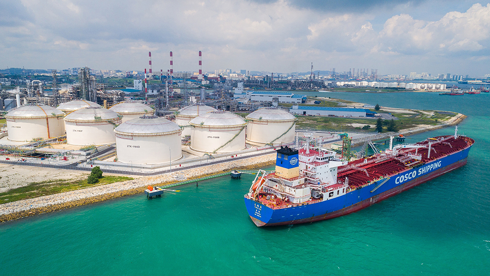 PCS opens US$80m naphtha import facilities on Jurong Island