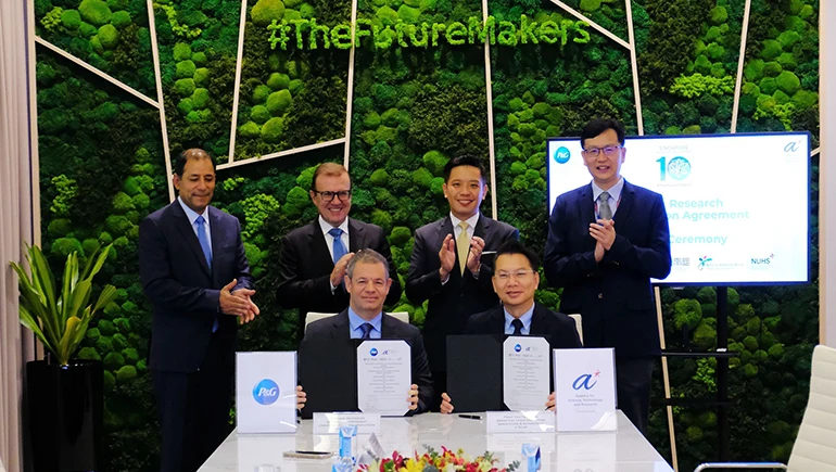   P&G, A*STAR and NTU set to disrupt skincare industry with Singapore’s first wearable sensor that measures skin feel