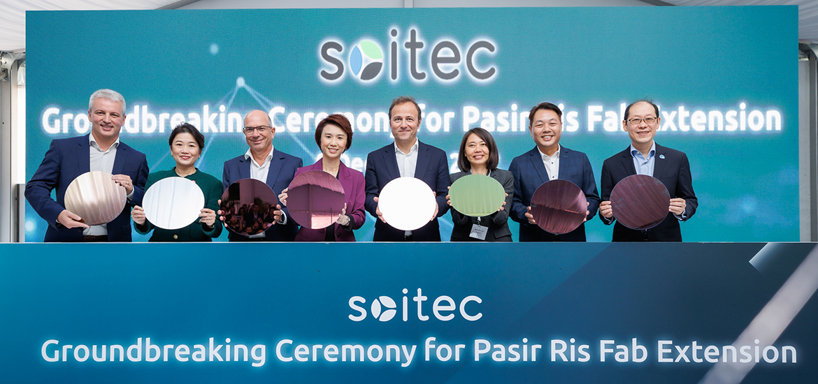 Soitec breaks ground on Singapore fab extension to grow its global semiconductor wafer production capacity