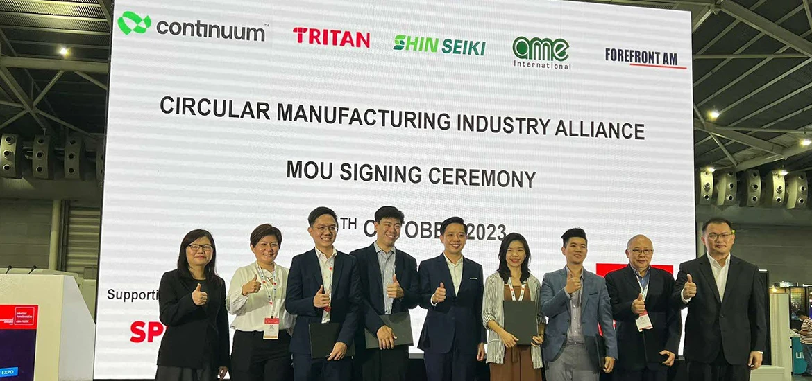 Strategic industry alliance formed to pioneer circular manufacturing in Singapore