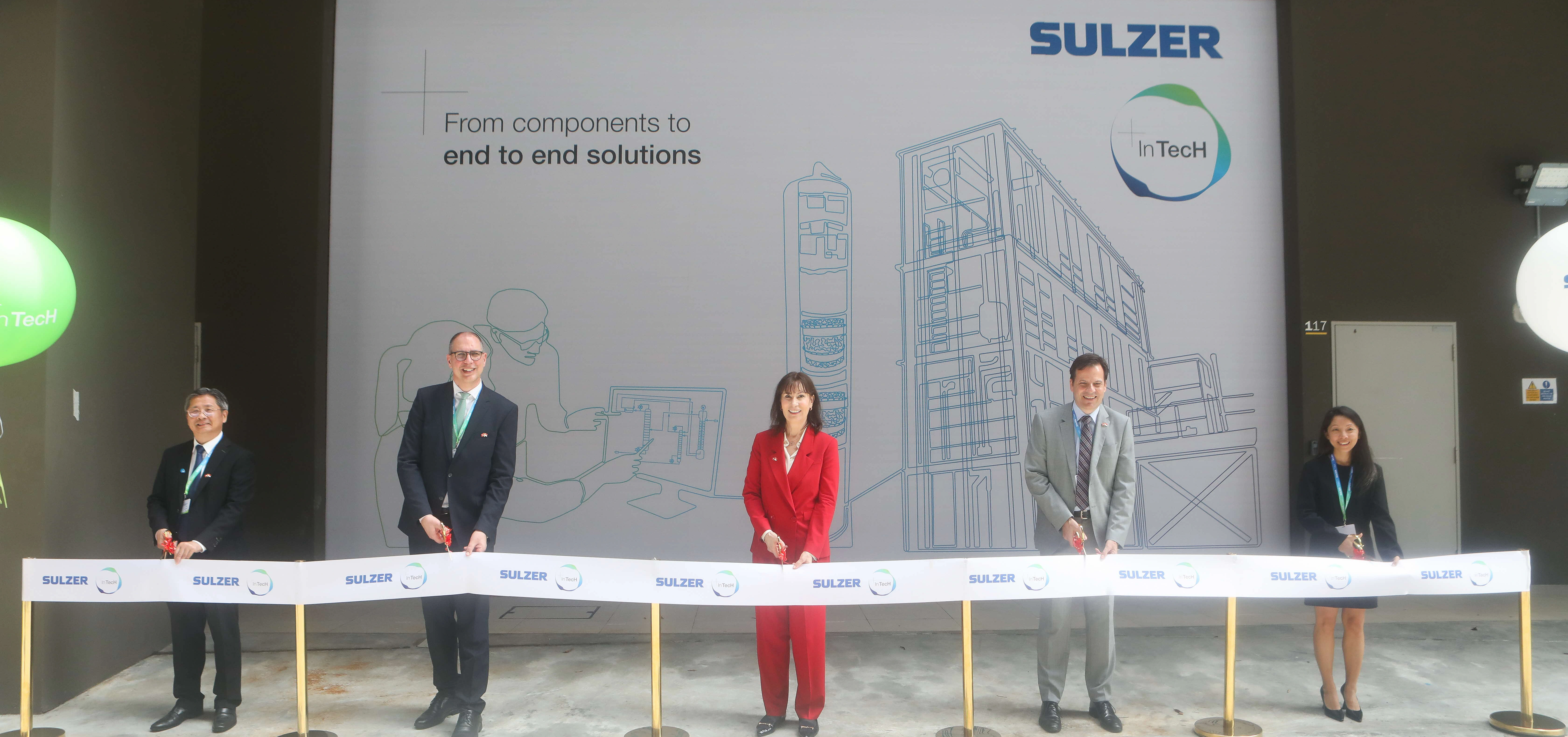 Sulzer inaugurates new cutting-edge Innovation Technology Hub in Singapore to support adoption of sustainable manufacturing in APAC