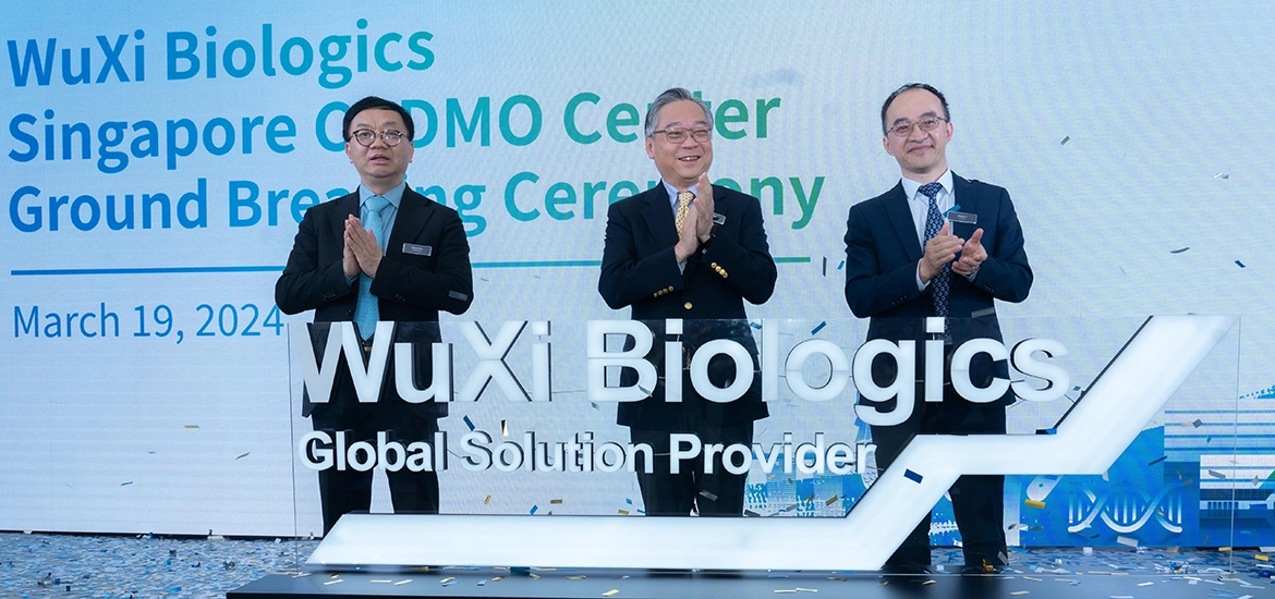 WuXi Biologics breaks ground on new Contract Research, Development and Manufacturing Organization (CRDMO) centre in JTC’s Tuas Biomedical Park