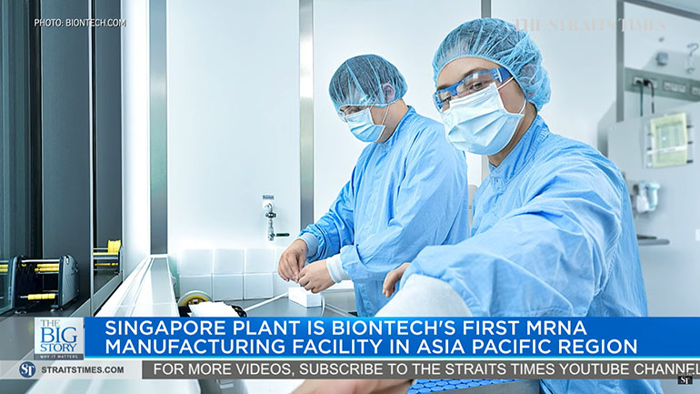 BioNTech's mRNA facility in Singapore to be operational by end-2023