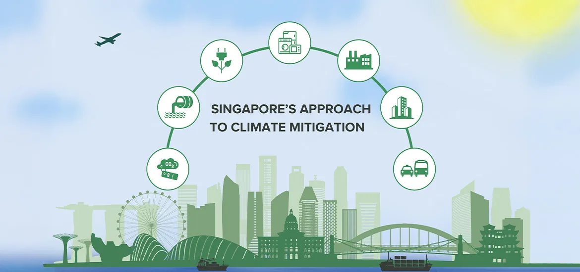 Building a sustainable future: Singapore's multi-pronged approach to climate mitigation masthead image