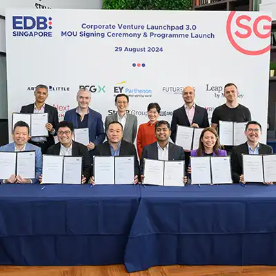 EDB commits another S$32 million to drive corporate venturing, partnerships with startups