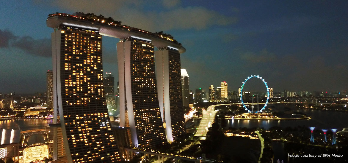 Singapore has a conducive business environment supported by a sound technological and financial infrastructure.