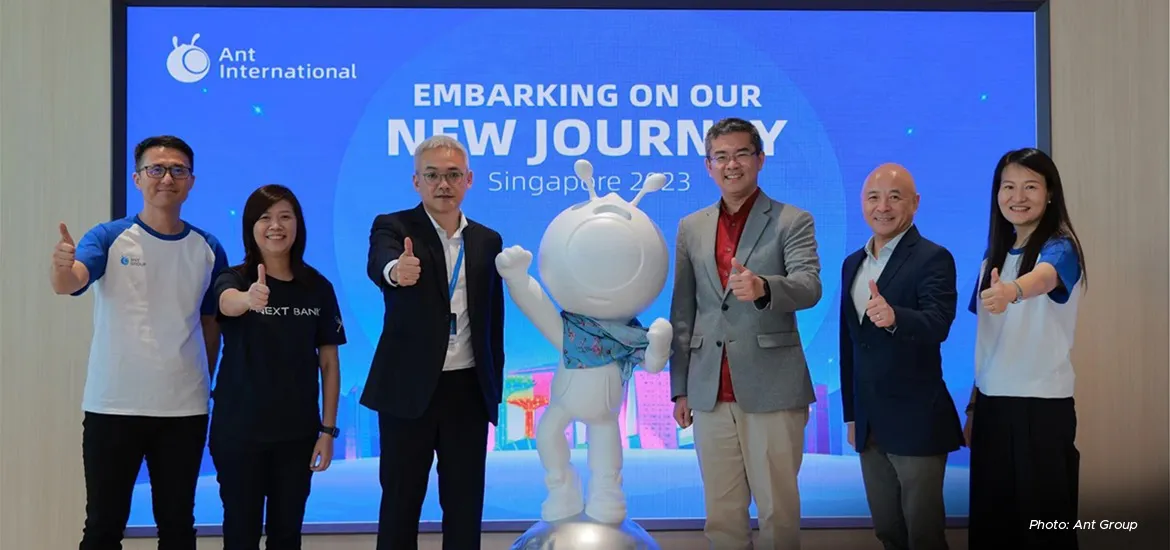 Ant International said it will increase its investment into Singapore in areas such as privacy-preserving computing and Web3 technologies. (Photo: Ant Group) 