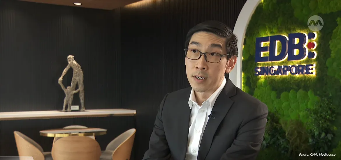 Singapore Economic Development Board’s Executive Vice President, Chan Ih Ming, speaks about the growth of AI-driven companies in Singapore.