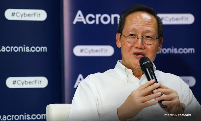 Manpower Minister Tan See Leng speaking at the press briefing on the Labour Market Report for the second quarter of 2024 on 17 September.