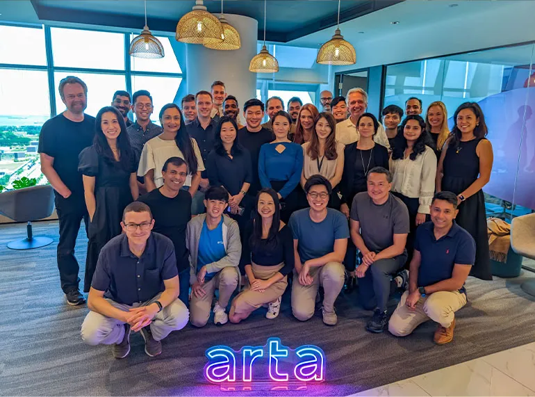 The arta team in Singapore