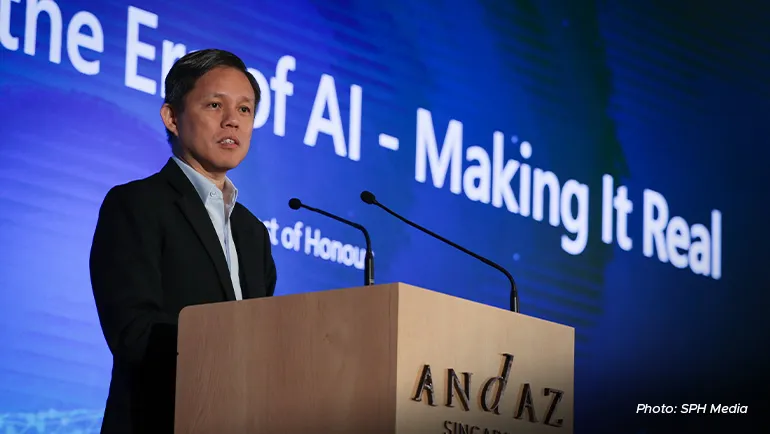 Education Minister Chan Chun Sing added that Singapore will spare no effort to be a global leader in AI research, applications and usage.