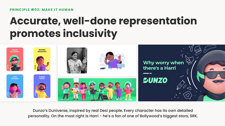 accurate, well-done representation promotes inclusivity