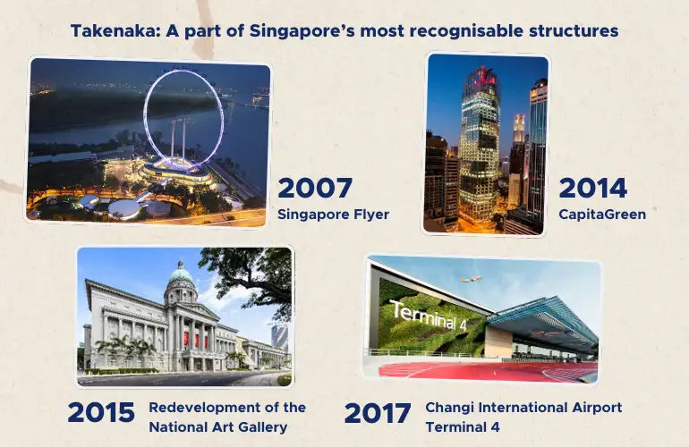 A part of Singapores most recognisable structures