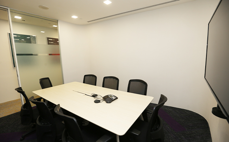 Private meeting room