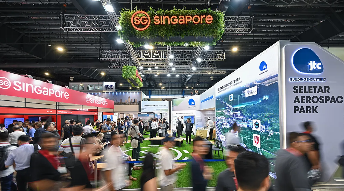 How global aerospace companies are investing in Singapore to serve rising demand in Asia and the world masthead image