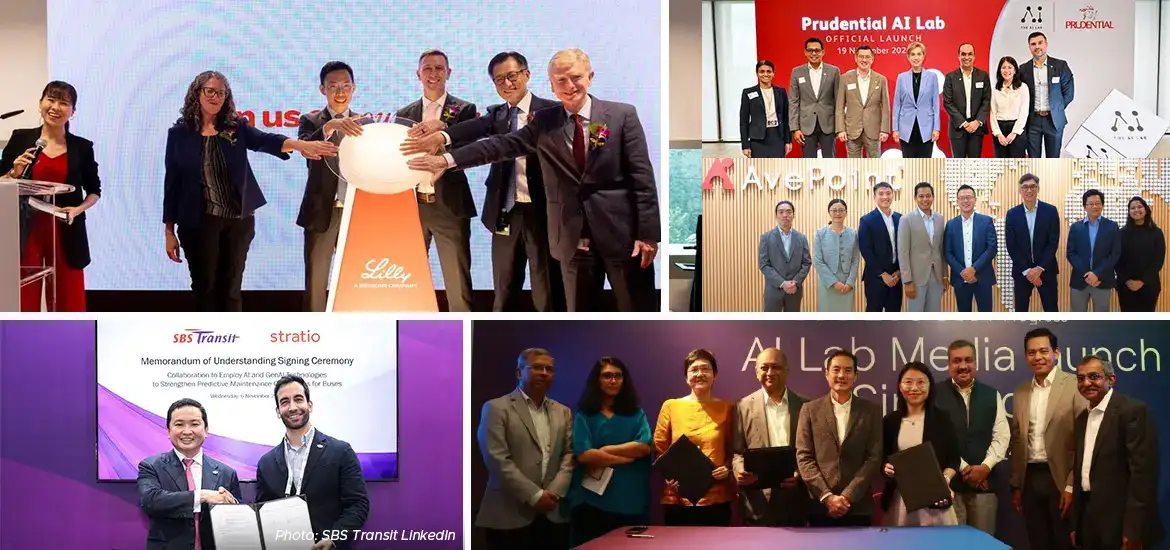 How Prudential, Coca-Cola Singapore and Grab are using AI in Singapore masthead image