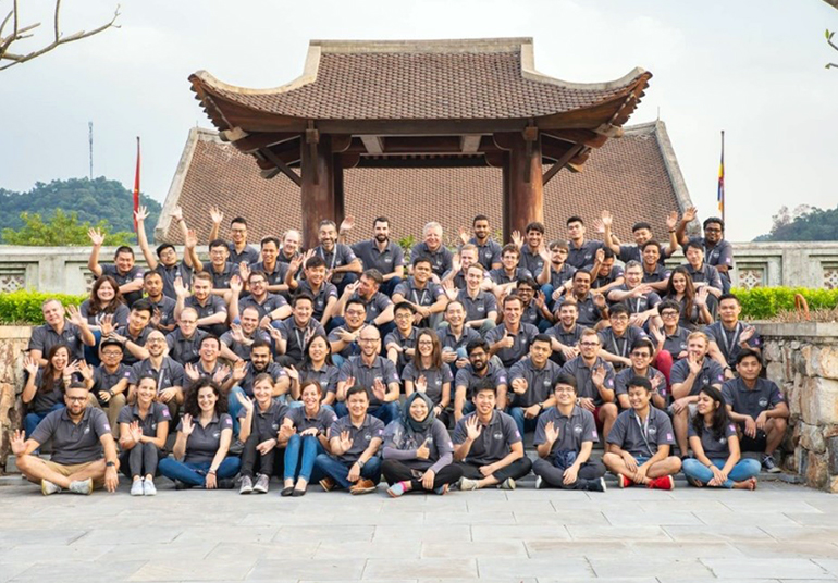 Zuhlke Asia Team at Yearly Camp, 2019 Vietnam