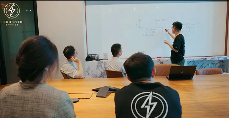 LightSpeed Studio’s Singapore team works together to develop innovative unique titles and technologies.