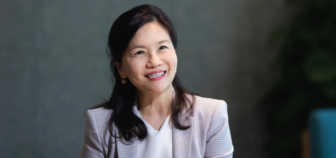 Global Chief Technology Officer at global pharmaceutical giant Johnson & Johnson, Rowena Yeo masthead image