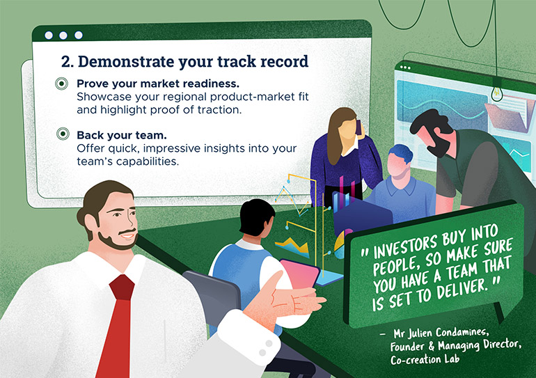 2. Demonstrate your track record