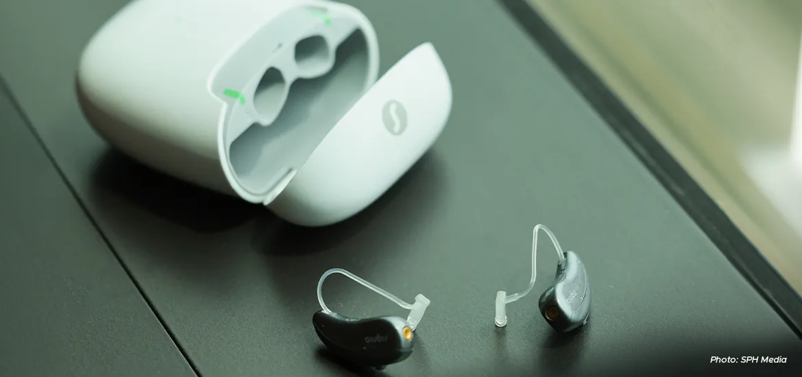 Signia Pure Charge&Go IX hearing aids.