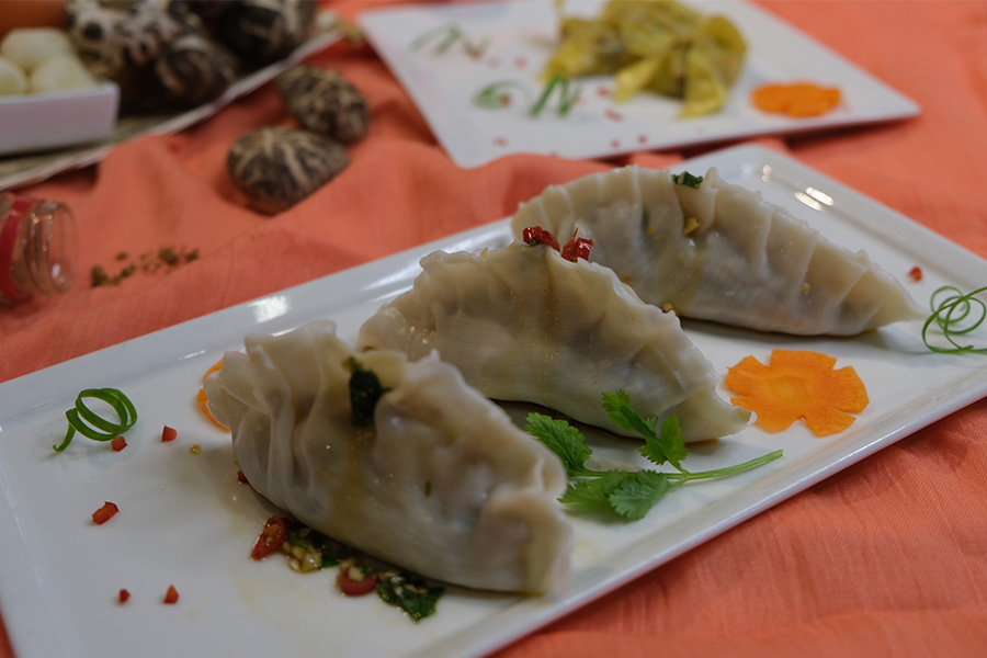 Image of Local dishes (dumpling)