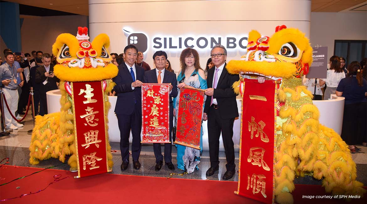 Silicon Box's launch of their manufacturing facility in Singapore on July 20, 2023. 