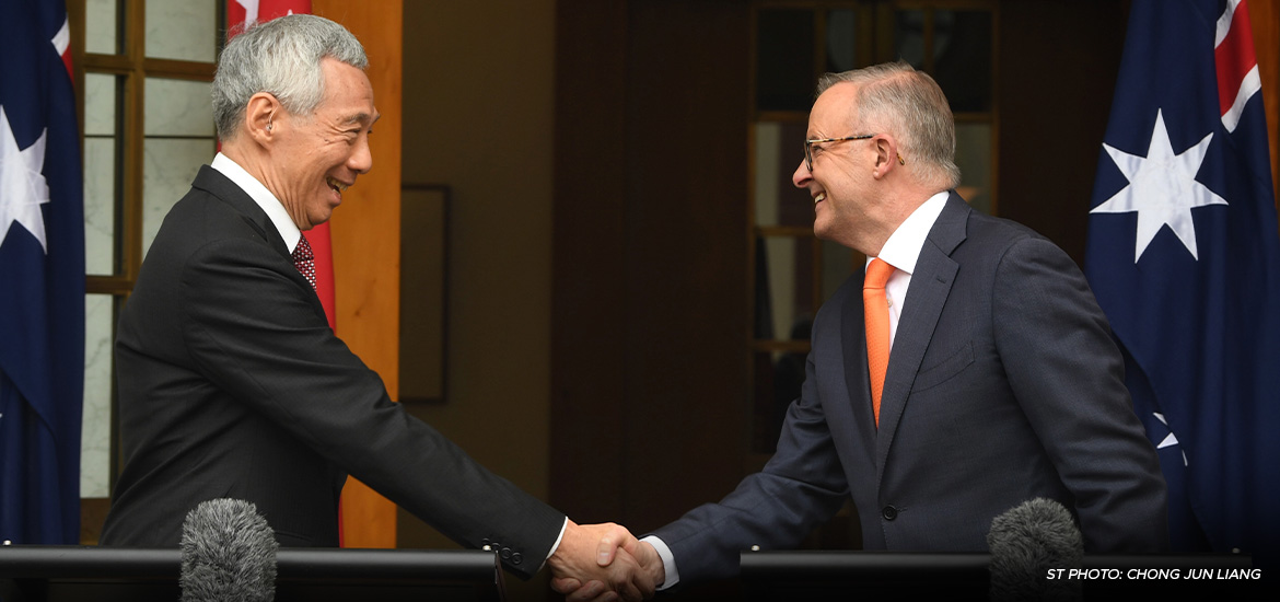 Singapore, Australia sign trailblazing Green Economy Agreement with 17 joint initiatives masthead image
