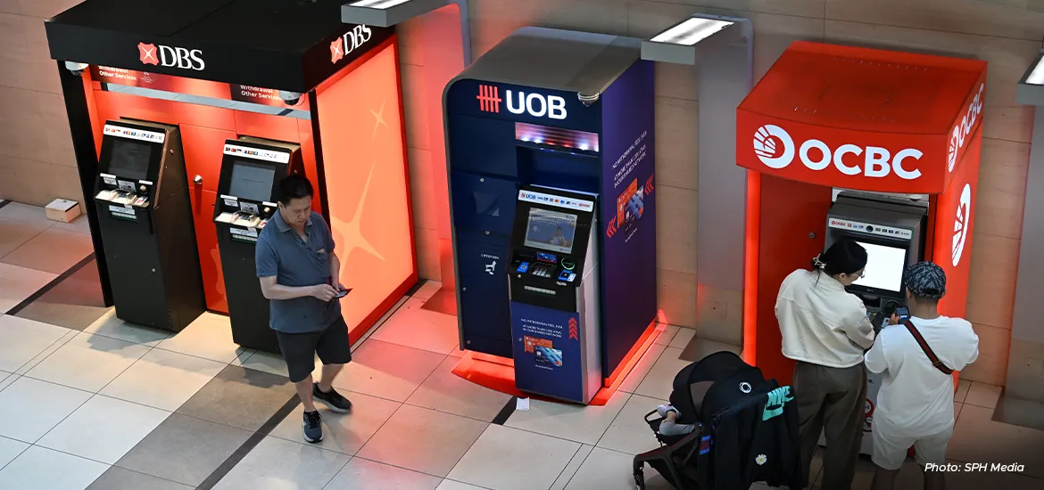 DBS, UOB, and OCBC are the only banks in advanced Asia.