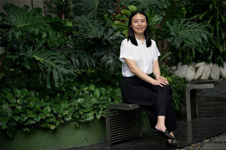 Ms Tan Hui Xin found that opportunities were vast in the growing sustainability sector.  Image courtesy of SPH Media.