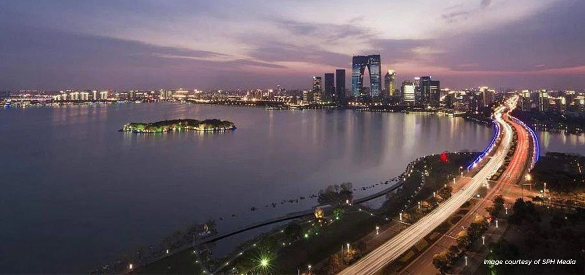 Singapore, Jiangsu to work more closely in green development, innovation masthead image