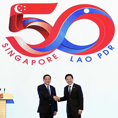 Singapore, Laos ink pacts on education, carbon credits listing image