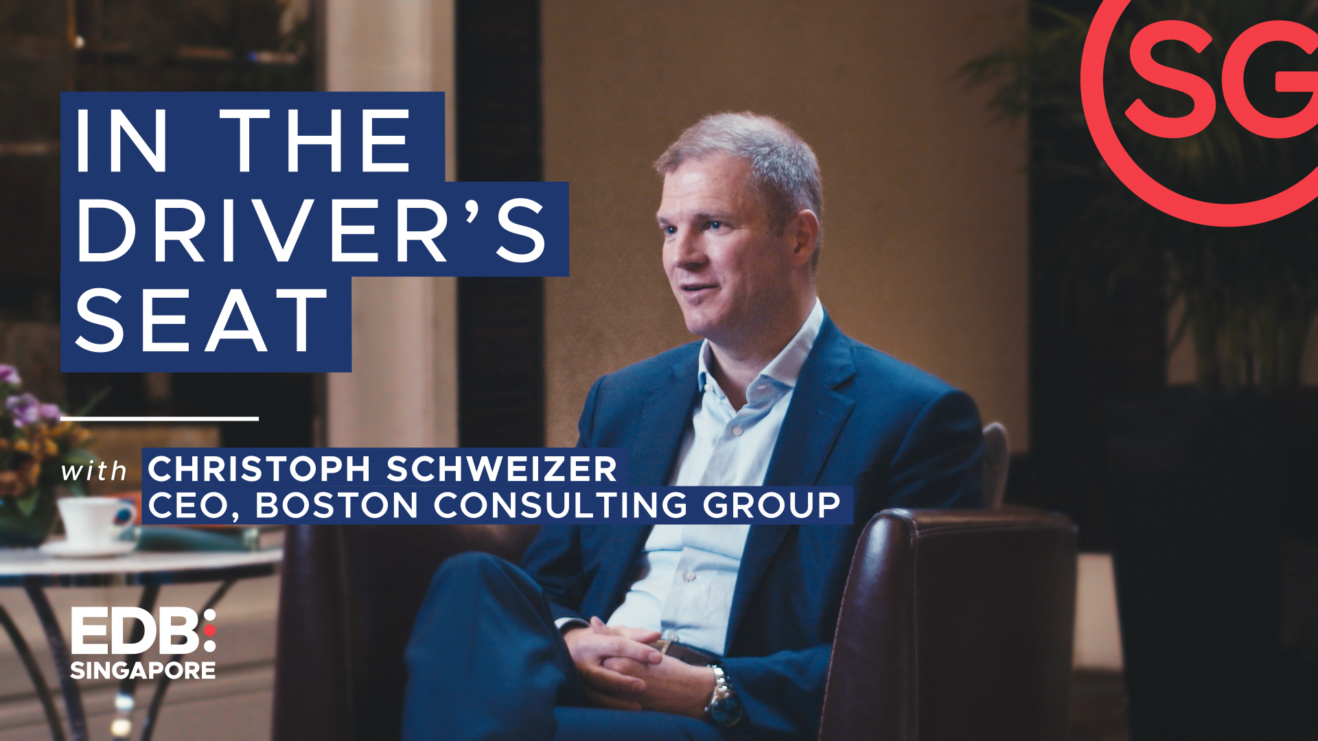 BCG CEO Christoph Schweizer on Singapore as an ideal business destination | In The Driver's Seat