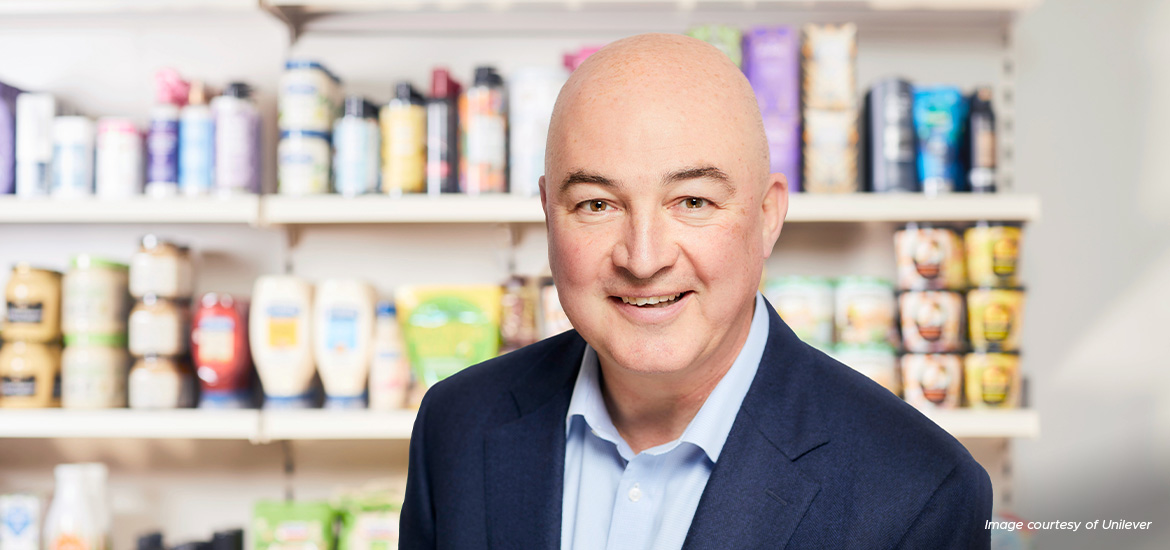Unilever CEO on shaping billion-dollar brands and sustainable growth from Singapore masthead image