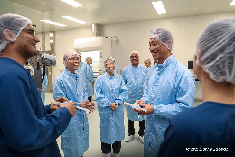 Vaccine-maker Hilleman opens $27m plant in Singapore to bolster pandemic preparedness Content 4