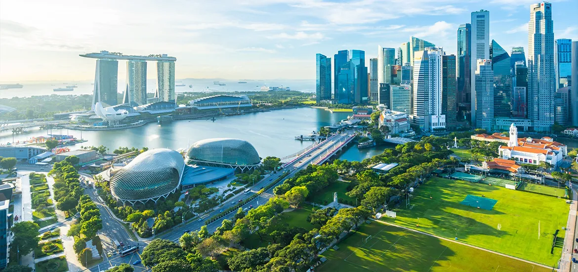 Why Singapore is quickly becoming the choice location for firms to support global carbon markets masthead image