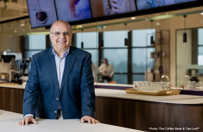 CDO Yousif Abdulghani leads CBTL’s market expansion across Asia and the Middle East.