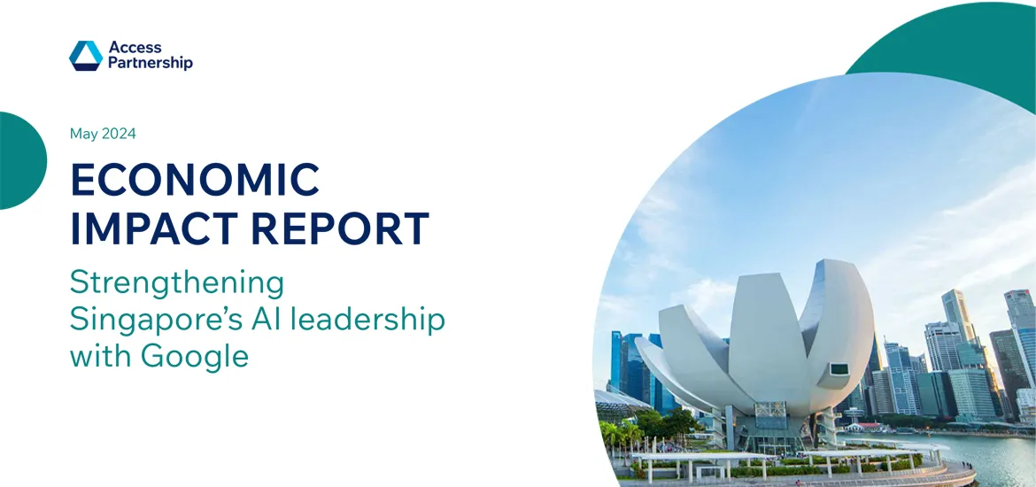 Economic Impact Report: Strengthening Singapore’s AI leadership with Google masthead image