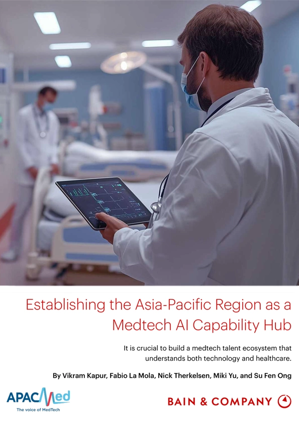 Establishing the Asia-Pacific Region as a MedTech AI Capability Hub report image