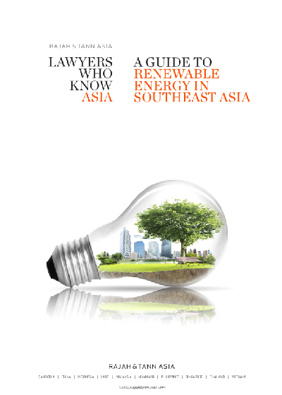 Learn more about the legal and regulatory landscape of renewable energies in Southeast Asia here!
