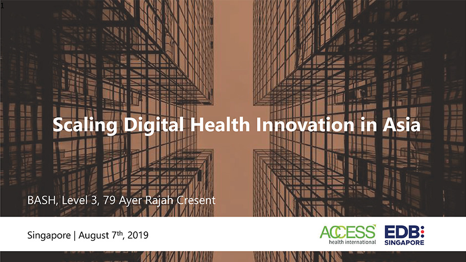 Scaling Digital Health Innovation in Asia