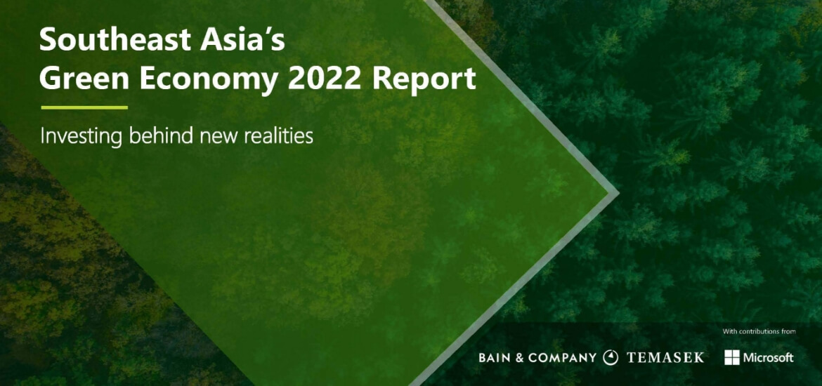 Southeast Asia's Green Economy 2022 Report masthead
