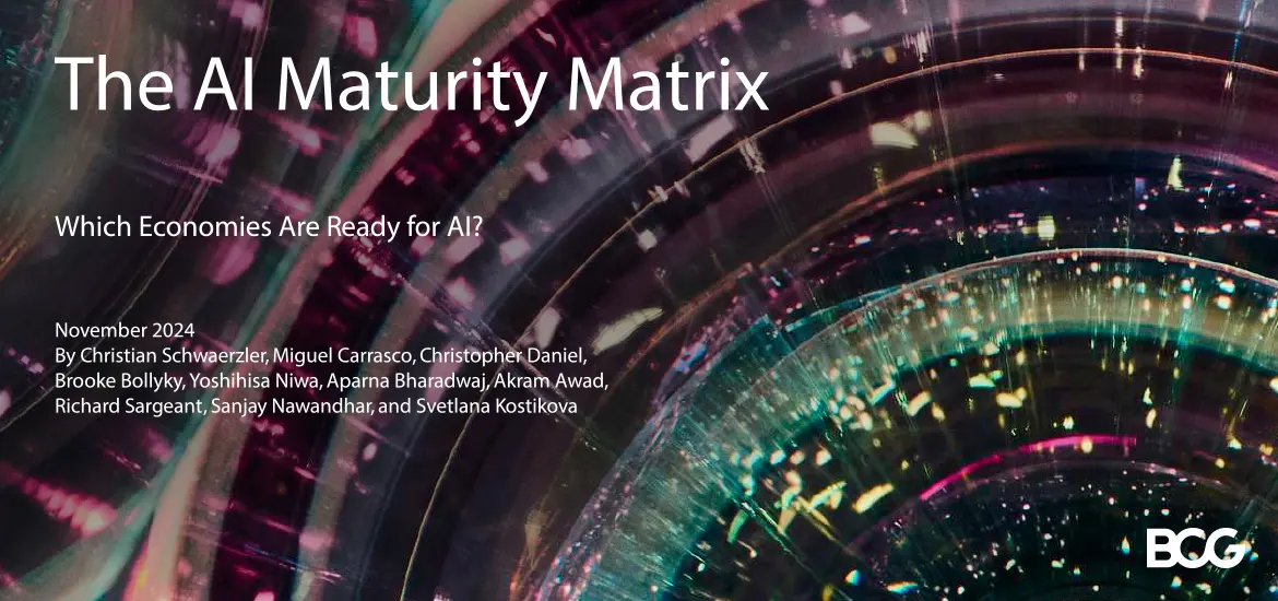 The AI Maturity Matrix Which economies are ready for A masthead image