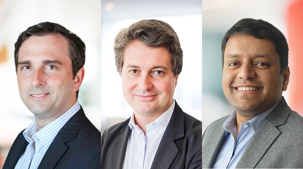 Digital leaders from Bain & Company, Florian Hoppe, Alessandro Cannarsi, and Aadarsh Baijal (left to right) share what companies looking to capitalise on Southeast Asia’s potential as the next tech hub should focus on.