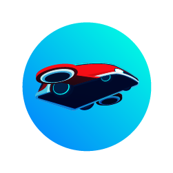 5g car bottom surface icon