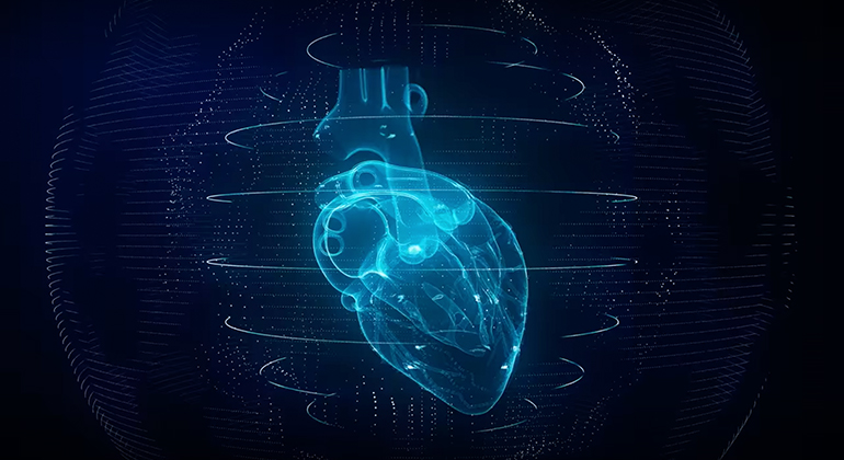 视觉参考：人工智能和机器学习在心脏病治疗中的应用（图片来源：美敦力）  